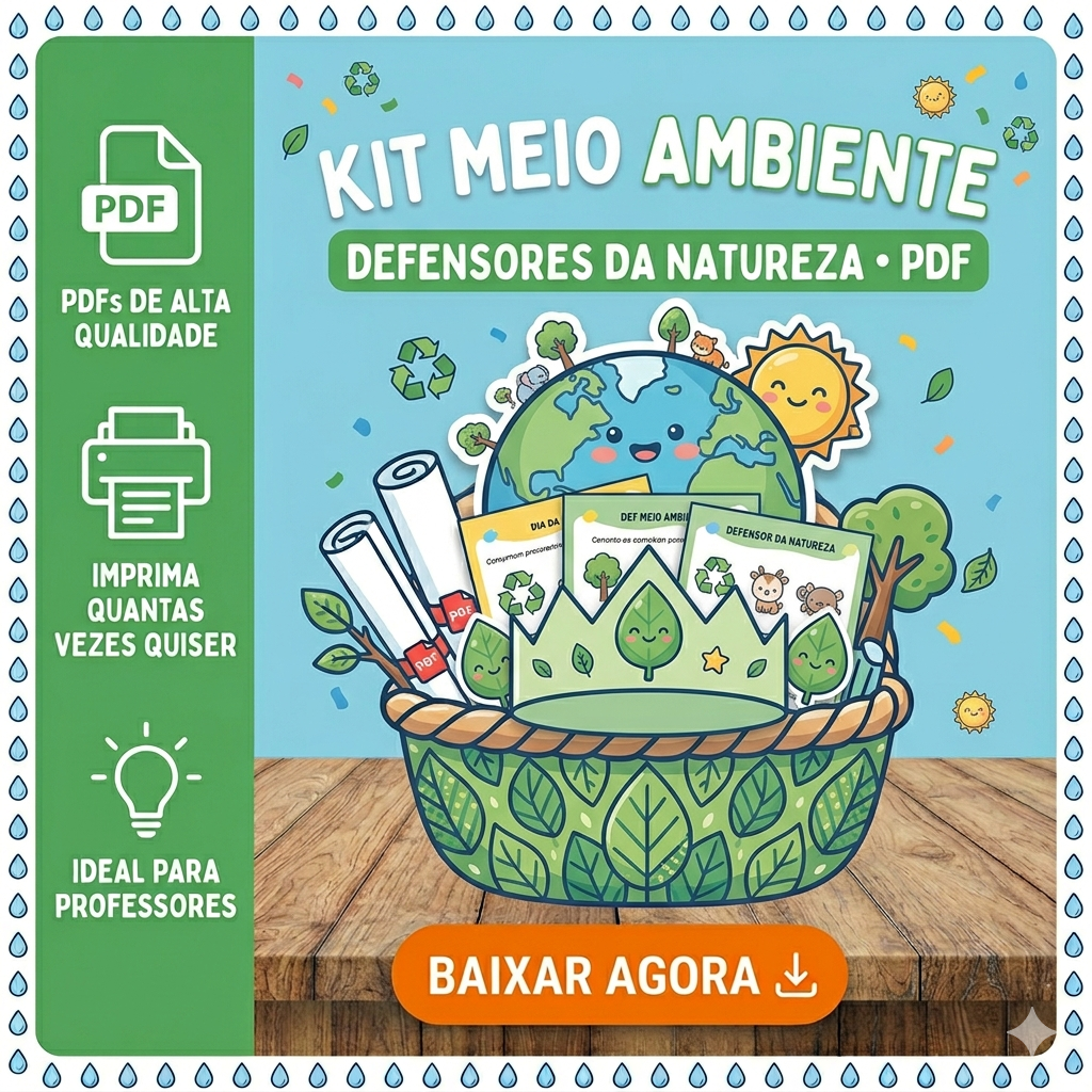 Kit "Defensores da Natureza" 🌿